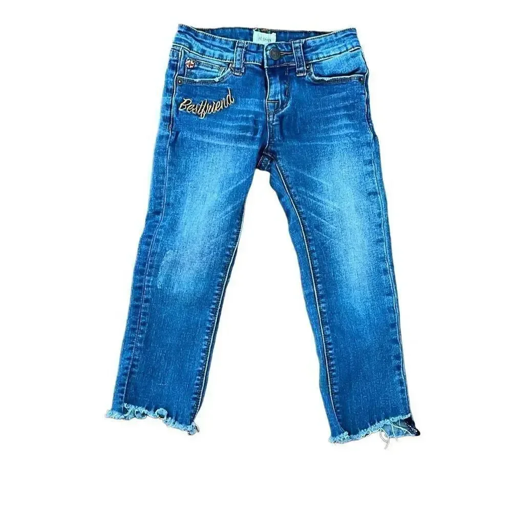 Hudson Rebel Heart jeans. Girls. Size 5